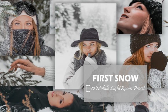 Download 12 Lightroom Mobile Presets, First Snow - Mobile Collection