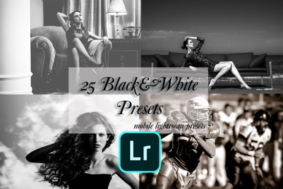 Download 25 Lightroom Mobile Black&amp;White Presets - Mobile Collection