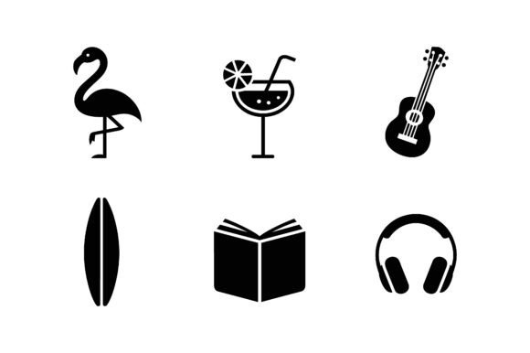 Download Flamingo &amp; Summer Vacation Icon Set - Premium Resources