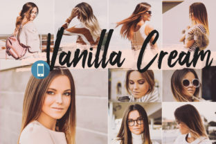 Download 5 Vanilla Cream Mobile Lightroom Presets - Mobile Collection