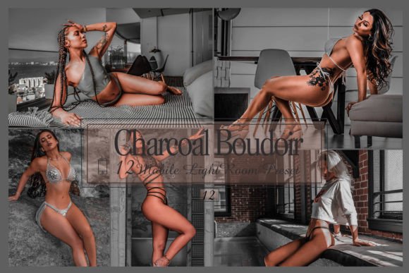 Download 12 Mobile Lightroom, Charcoal Boudoir - Mobile Collection