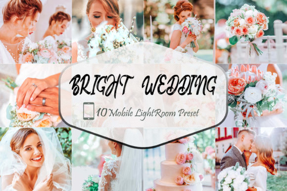 Download 10 Bright Wedding LR Mobile Preset - Mobile Collection